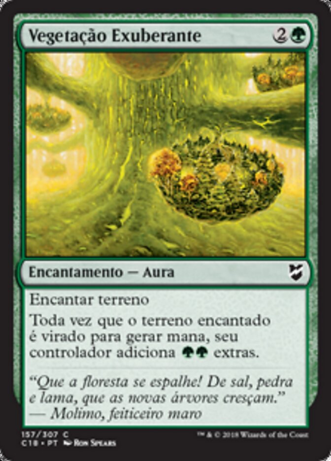 Vegetação Exuberante - Commander 2018