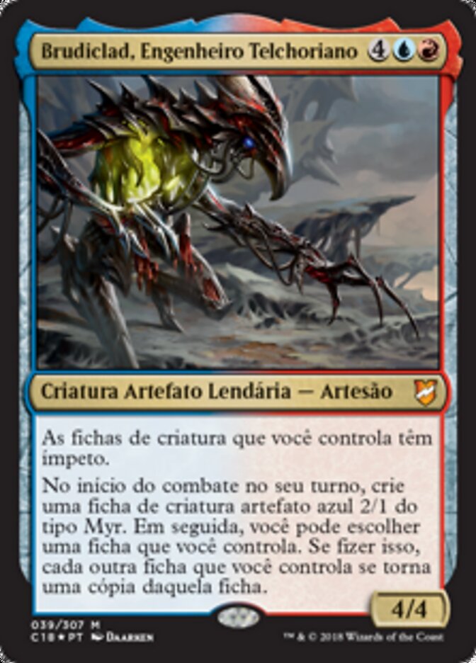 Brudiclad, Engenheiro Telchoriano - Commander 2018