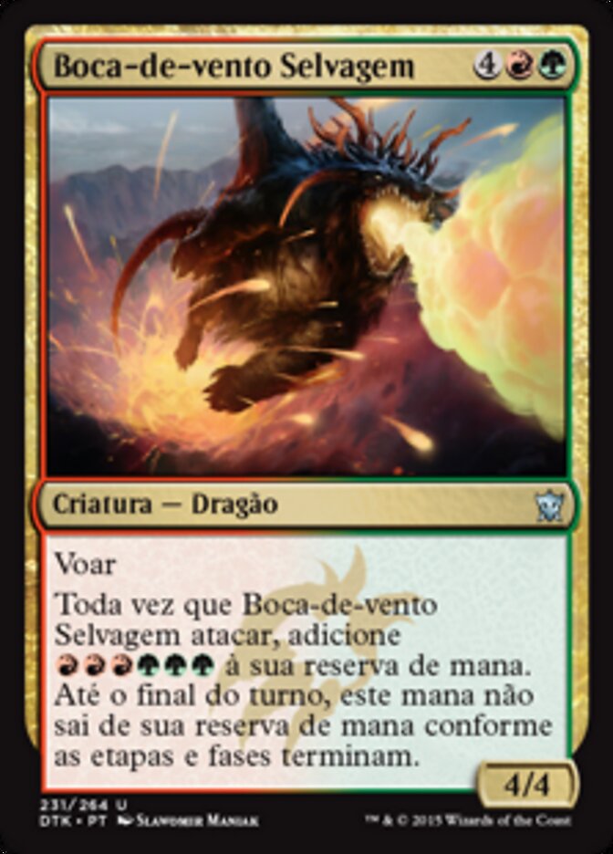 Boca-de-vento Selvagem - Dragons of Tarkir