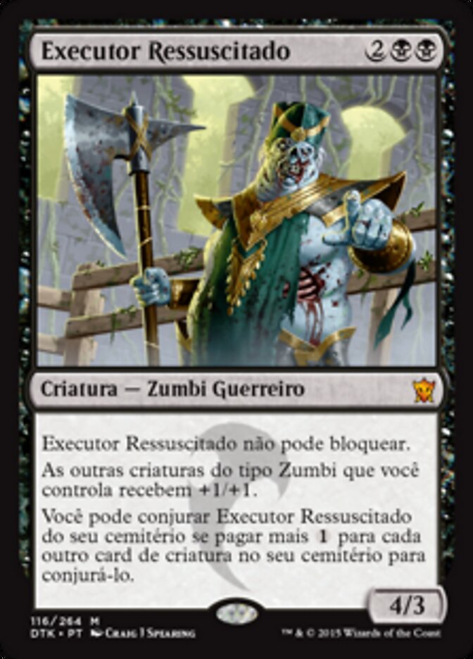 Executor Ressuscitado - Dragons of Tarkir