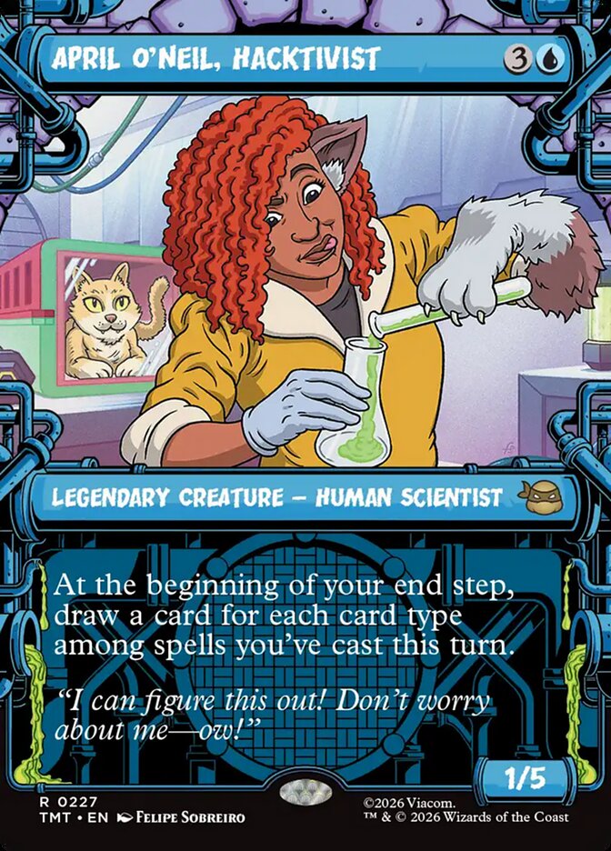 April O'Neil, Hacktivist - Teenage Mutant Ninja Turtles