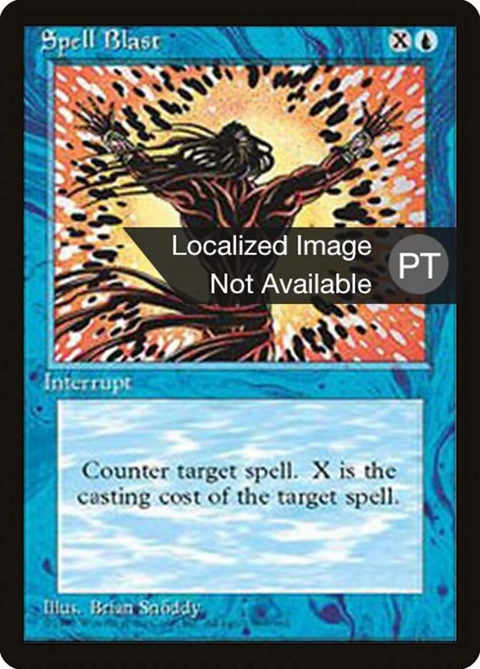 Supressão Mágica - Fourth Edition Foreign Black Border