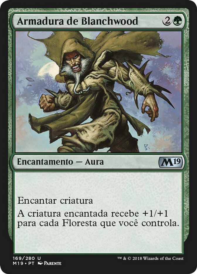 Armadura de Blanchwood - Core Set 2019