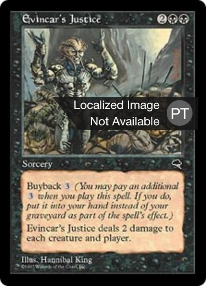 Justiça do Evincar - Tempest