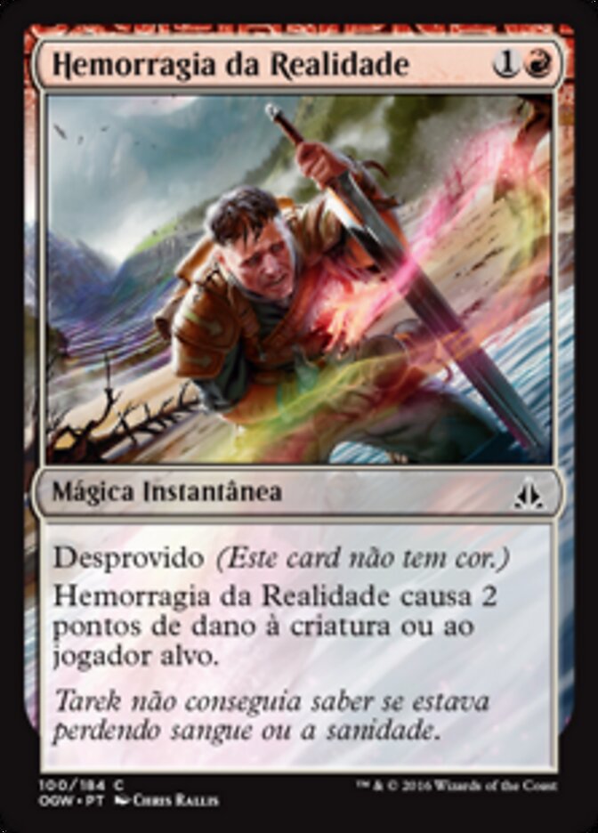 Hemorragia da Realidade - Oath of the Gatewatch