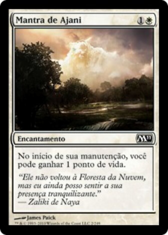 Mantra de Ajani - Magic 2011