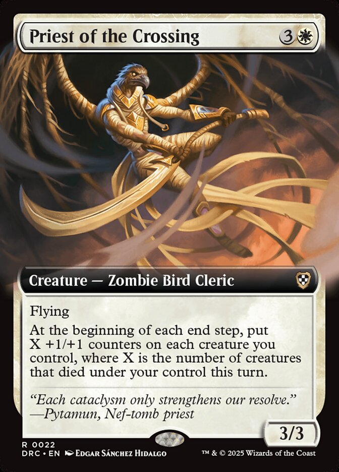 Priest of the Crossing - Aetherdrift Commander