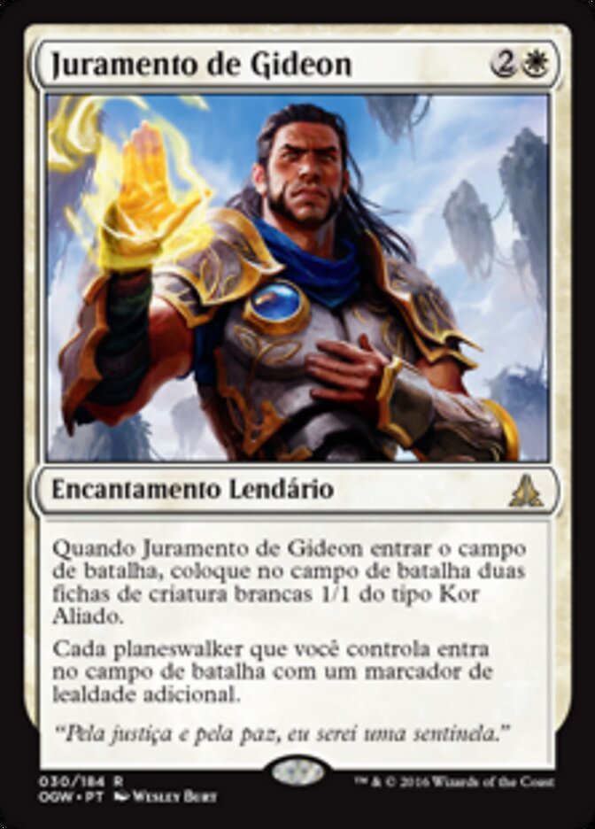 Juramento de Gideon - Oath of the Gatewatch