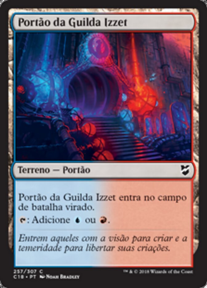 Portão da Guilda Izzet - Commander 2018