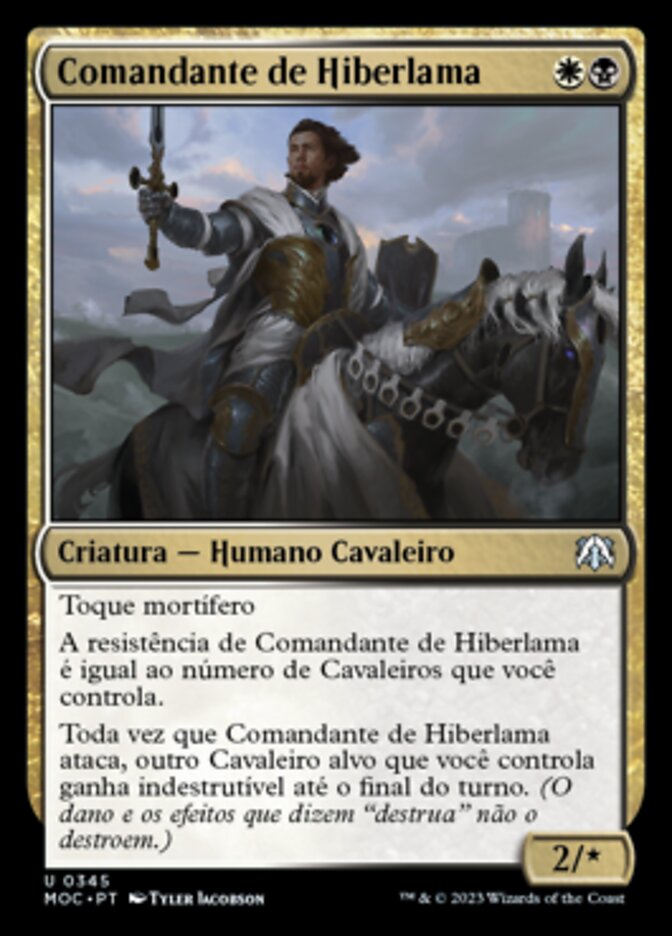 Comandante de Hiberlama - March of the Machine Commander