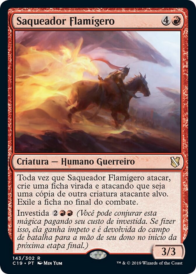 Saqueador Flamígero - Commander 2019