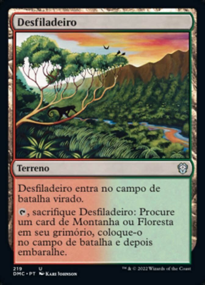Desfiladeiro - Dominaria United Commander