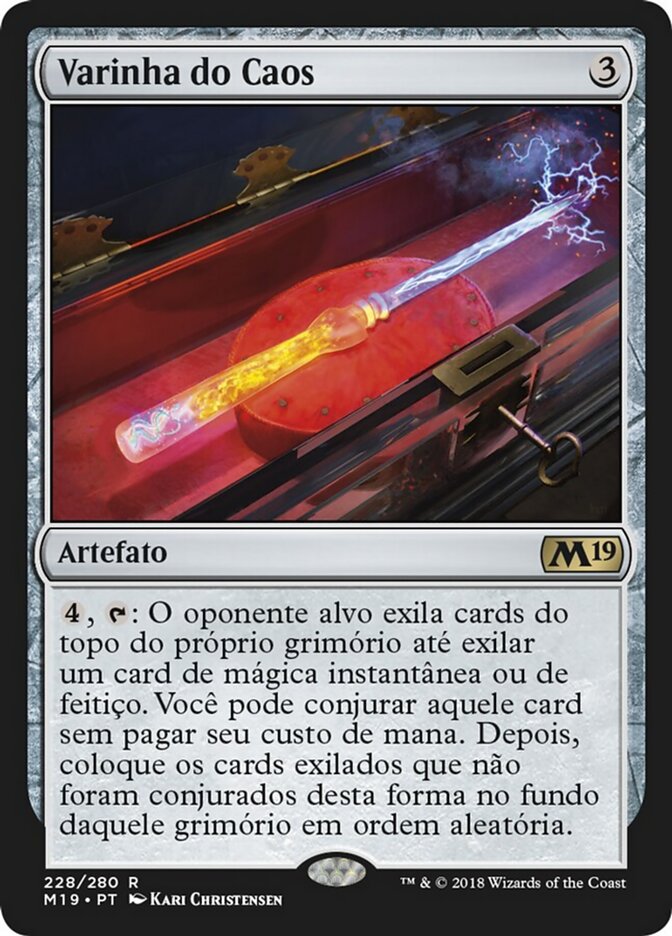 Varinha do Caos - Core Set 2019