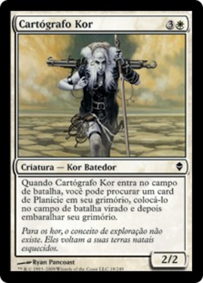 Cartógrafo Kor - Zendikar