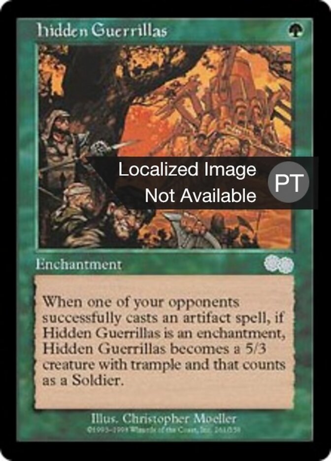 Guerrilheiros Escondidos - Urza's Saga