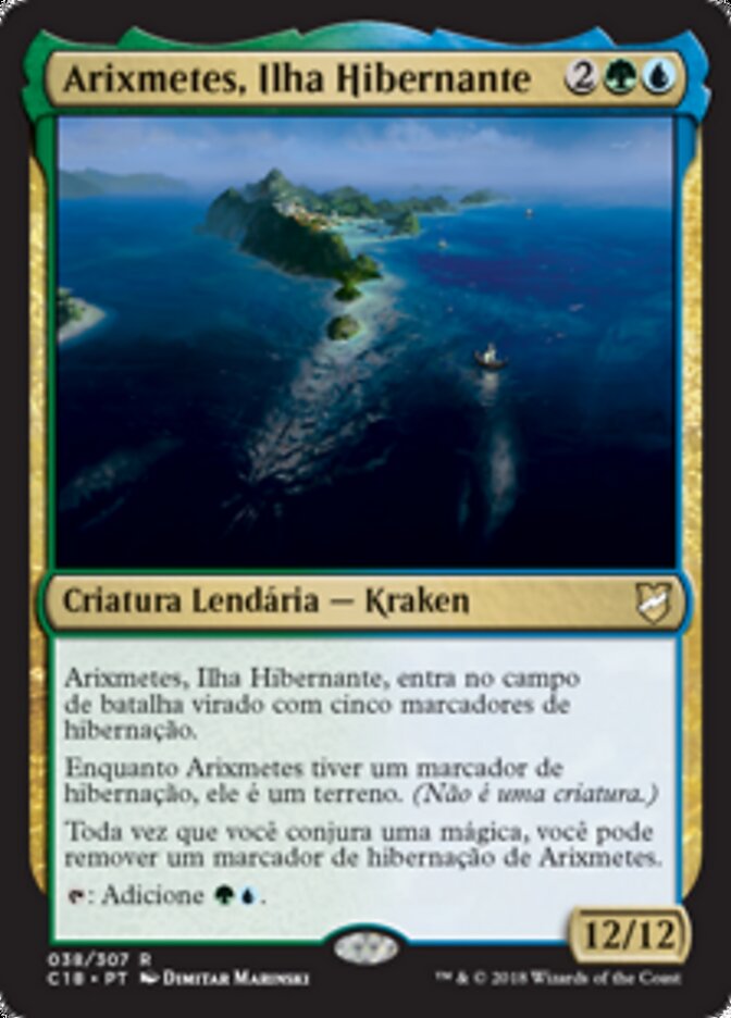 Arixmetes, Ilha Hibernante - Commander 2018