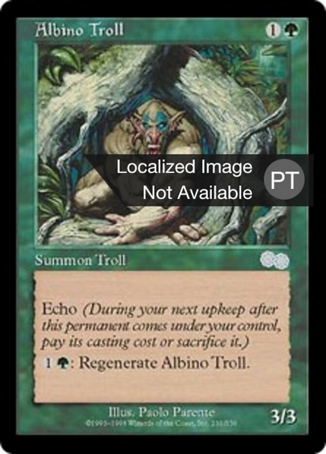 Trol Albino - Urza's Saga