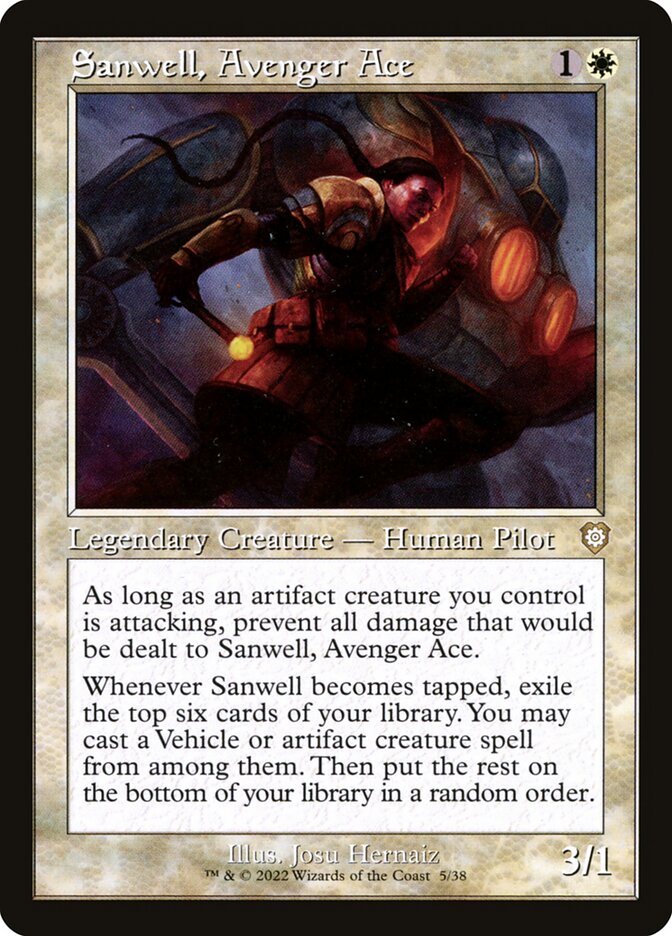 Sanwell, Avenger Ace - The Brothers' War Commander