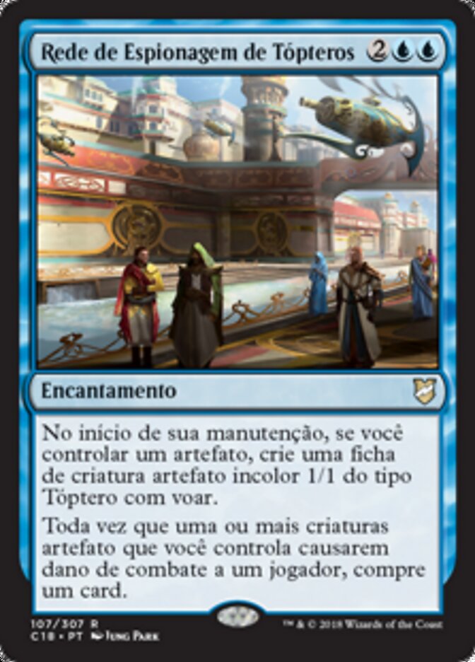 Rede de Espionagem de Tópteros - Commander 2018
