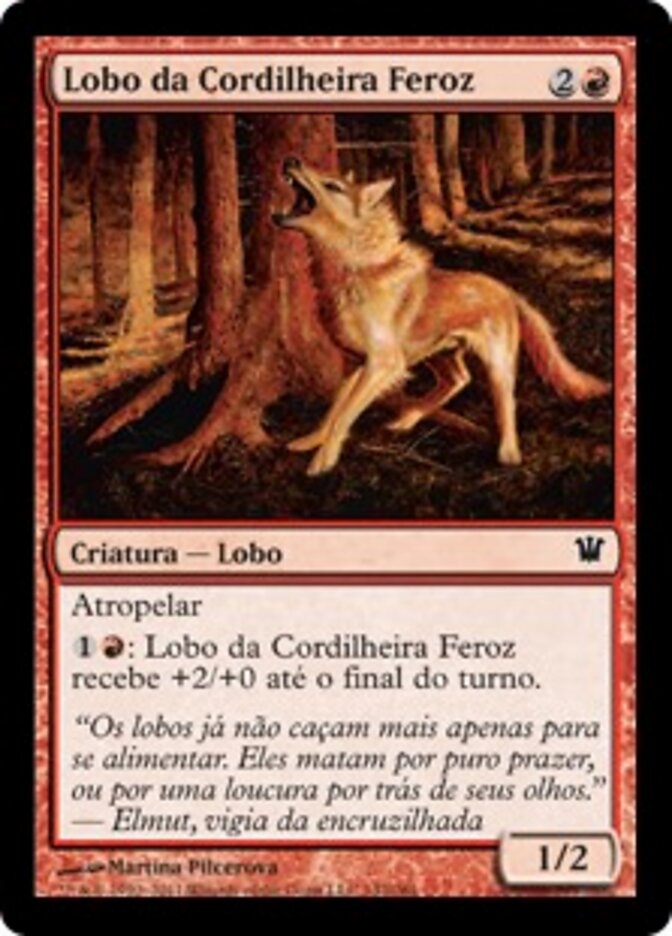 Lobo da Cordilheira Feroz - Innistrad