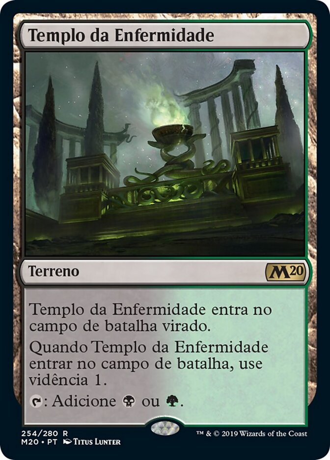 Templo da Enfermidade - Core Set 2020