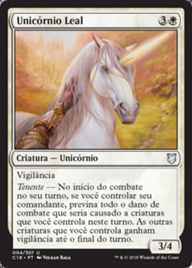 Unicórnio Leal - Commander 2018