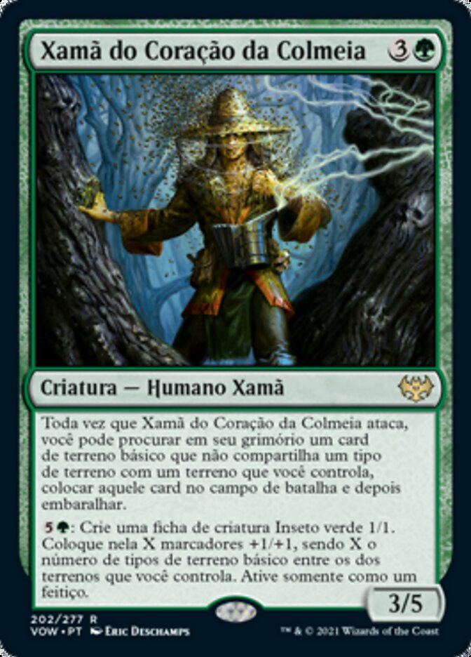 Xamã do Coração da Colmeia - Innistrad: Crimson Vow