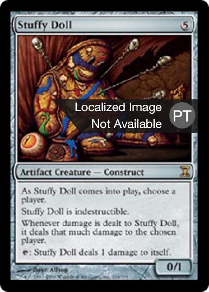 Boneco Empalhado - Time Spiral