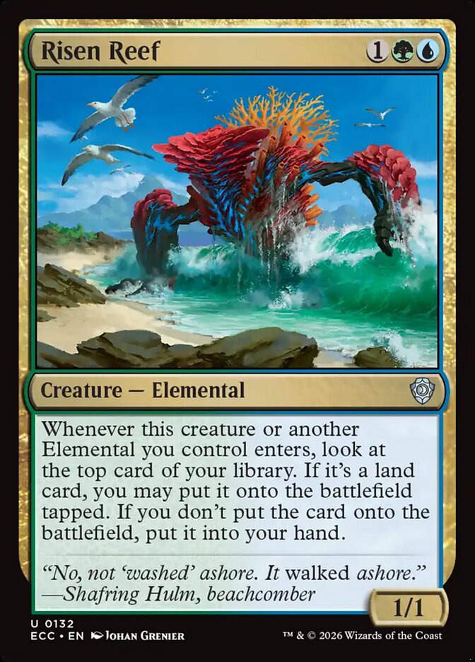 Risen Reef - Lorwyn Eclipsed Commander