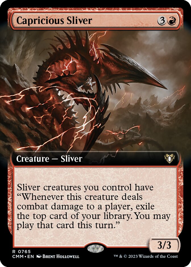 Capricious Sliver - Commander Masters