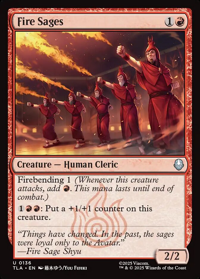 Fire Sages - Avatar: The Last Airbender