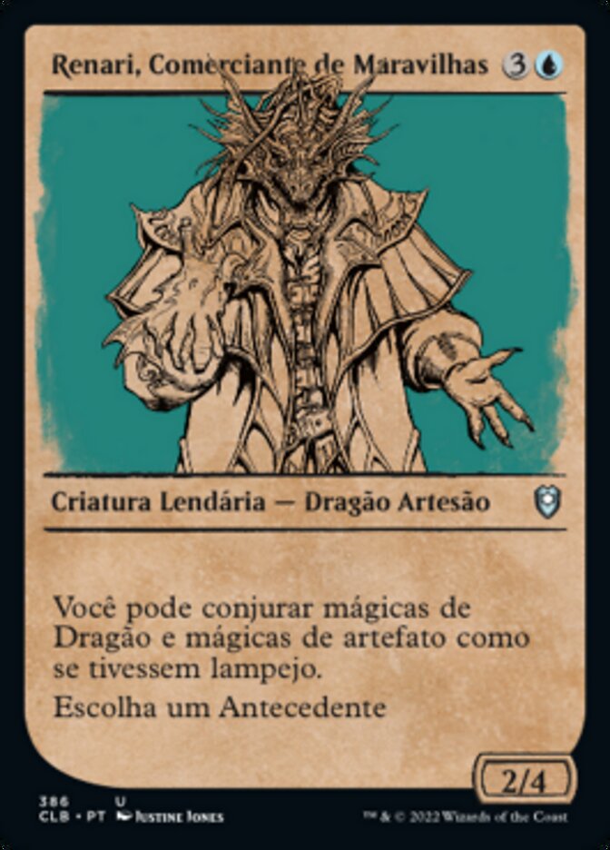 Renari, Comerciante de Maravilhas - Commander Legends: Battle for Baldur's Gate