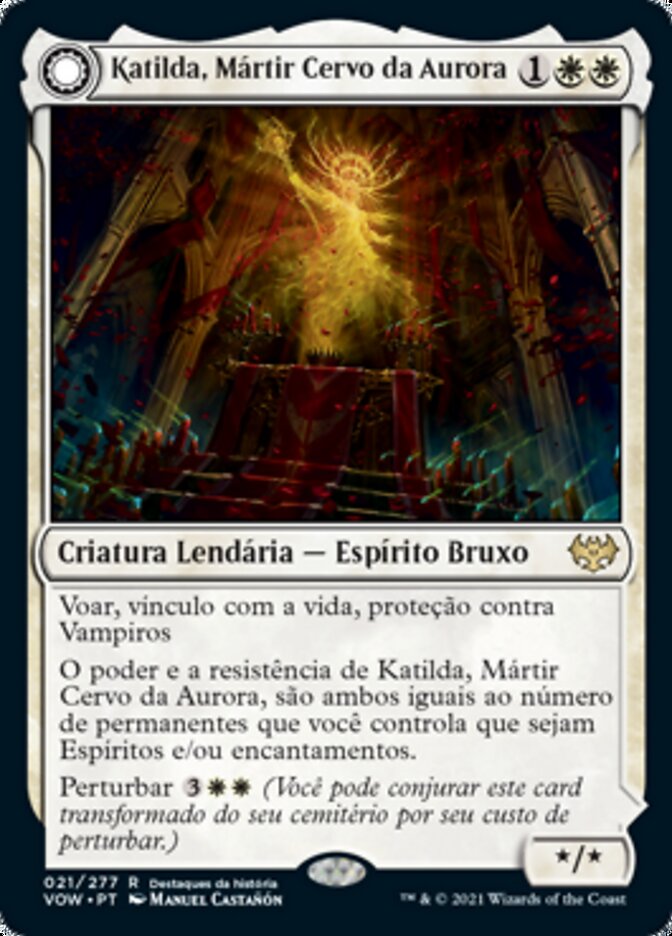 Katilda, Dawnhart Martyr // Katilda's Rising Dawn - Innistrad: Crimson Vow