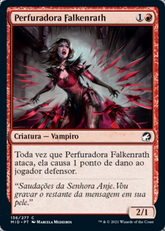 Perfuradora Falkenrath - Innistrad: Midnight Hunt