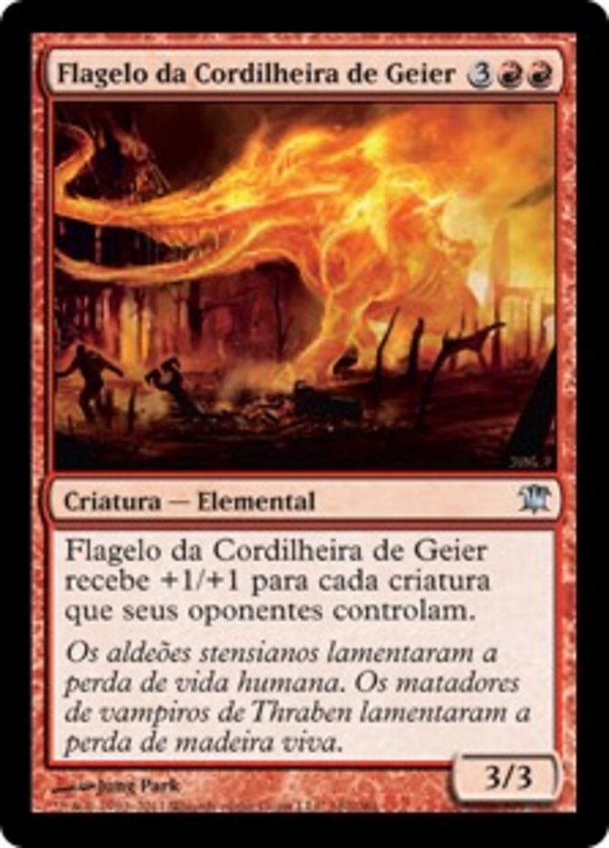 Flagelo da Cordilheira de Geier - Innistrad