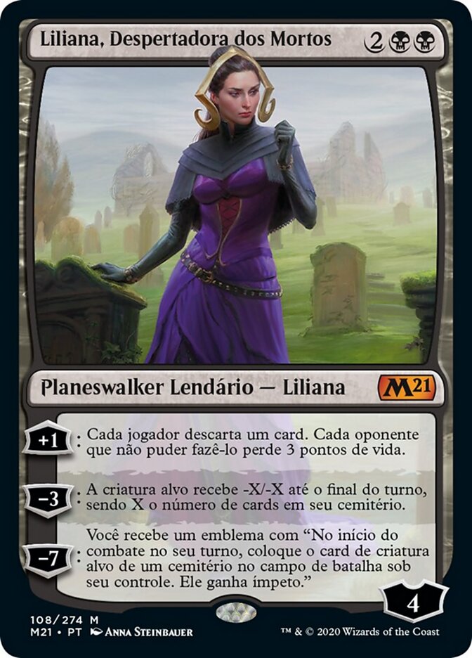 Liliana, Despertadora dos Mortos - Core Set 2021