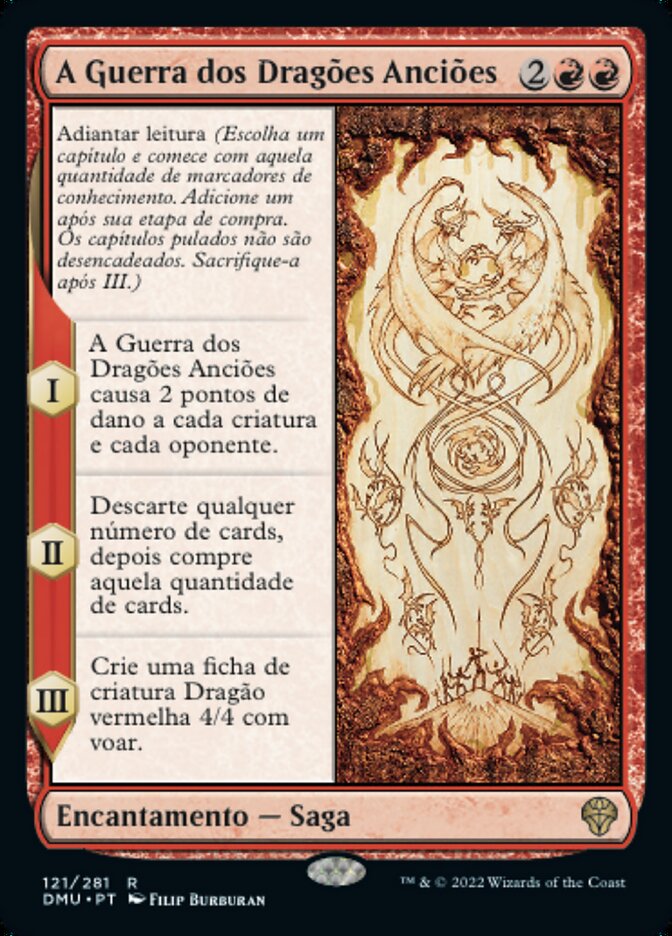 A Guerra dos Dragões Anciões - Dominaria United