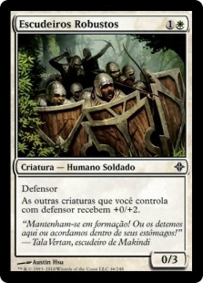 Escudeiros Robustos - Rise of the Eldrazi