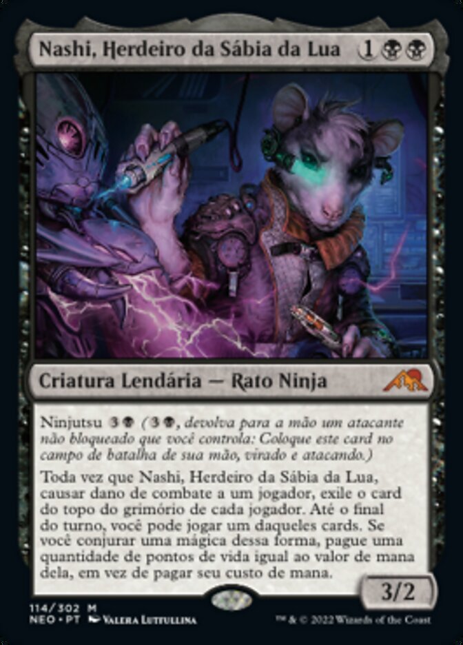 Nashi, Herdeiro da Sábia da Lua - Kamigawa: Neon Dynasty