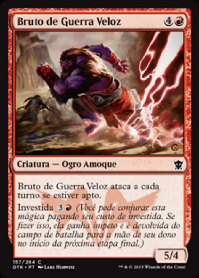Bruto de Guerra Veloz - Dragons of Tarkir