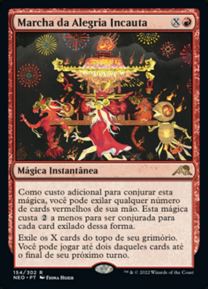 Marcha da Alegria Incauta - Kamigawa: Neon Dynasty