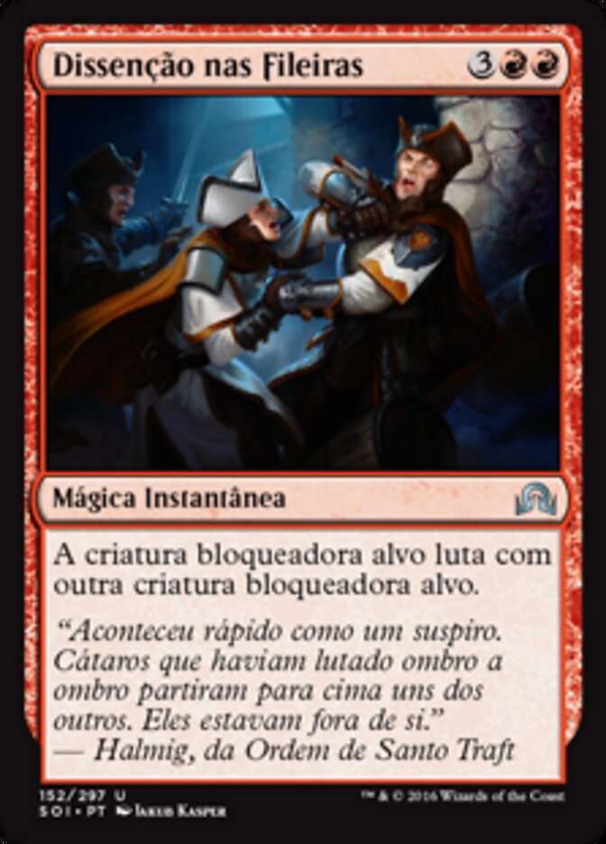 Dissenção nas Fileiras - Shadows over Innistrad