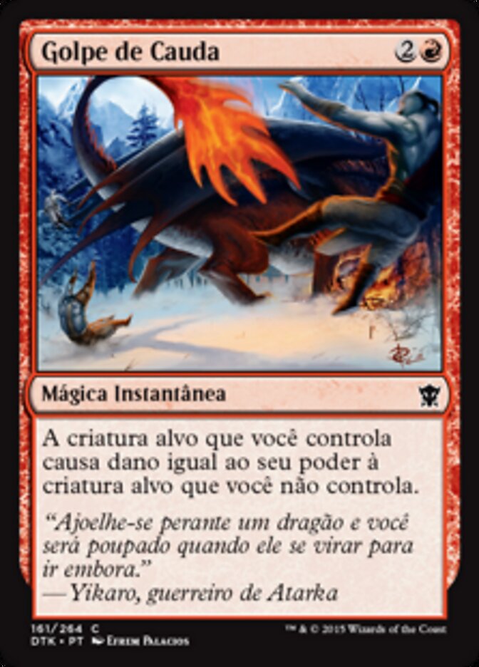 Golpe de Cauda - Dragons of Tarkir