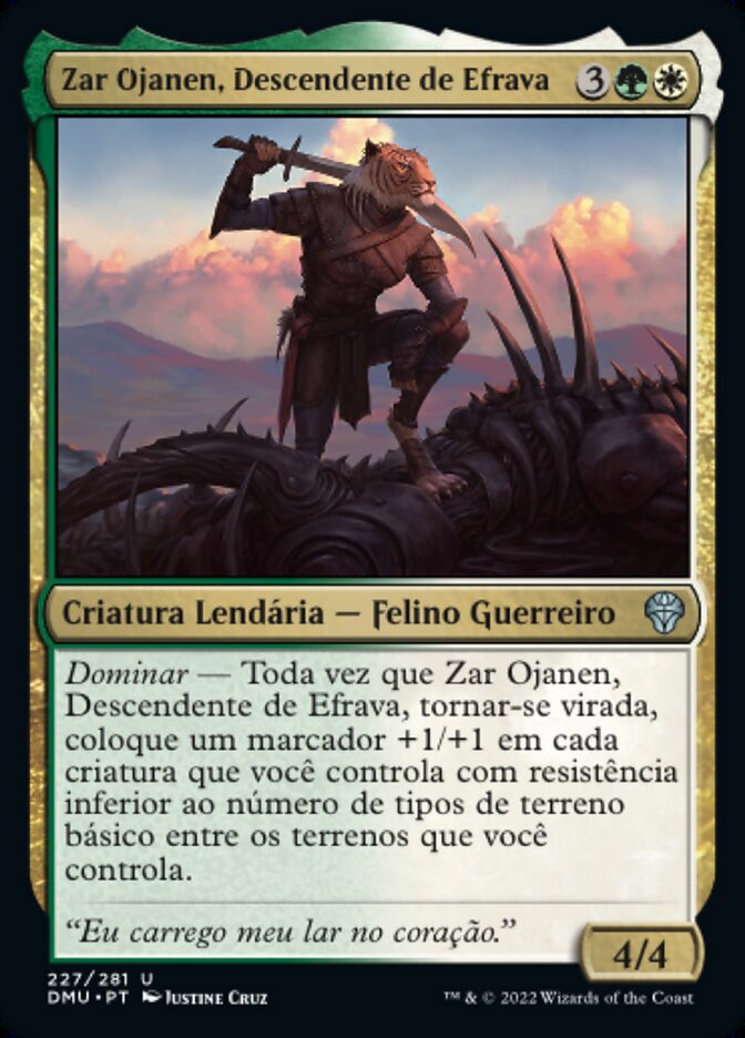 Zar Ojanen, Descendente de Efrava - Dominaria United