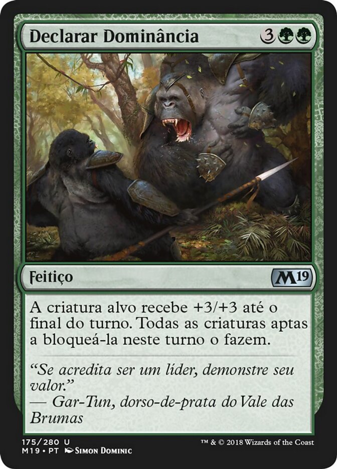 Declarar Dominância - Core Set 2019