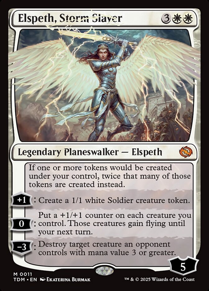 Elspeth, Storm Slayer - Tarkir: Dragonstorm
