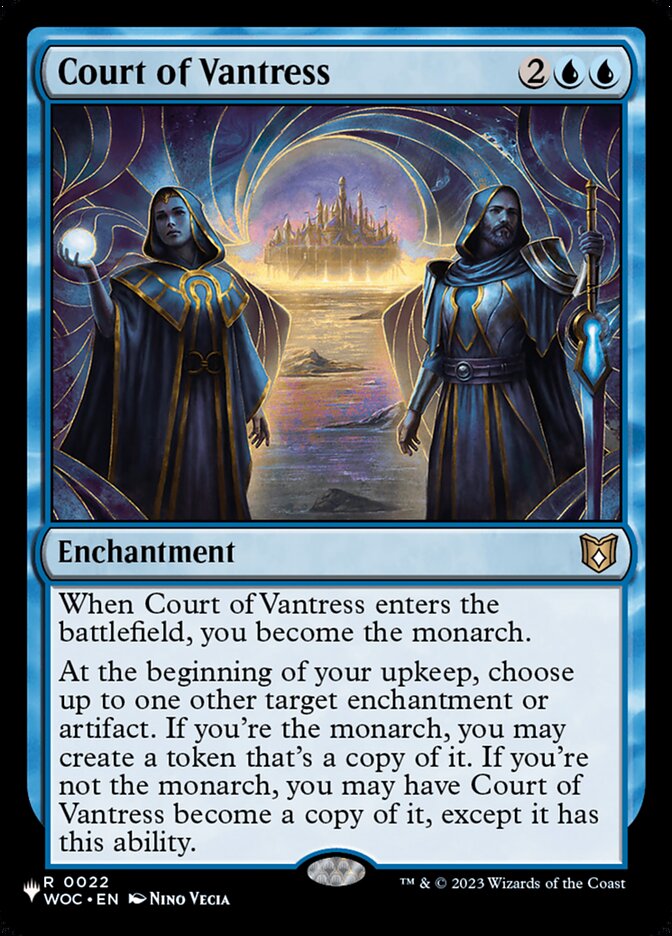 Court of Vantress - The List