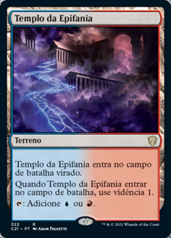 Templo da Epifania - Commander 2021