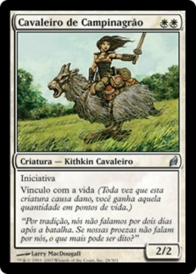Cavaleiro de Campinagrão - Lorwyn