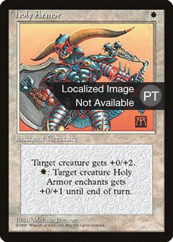 Armadura Divina - Fourth Edition Foreign Black Border
